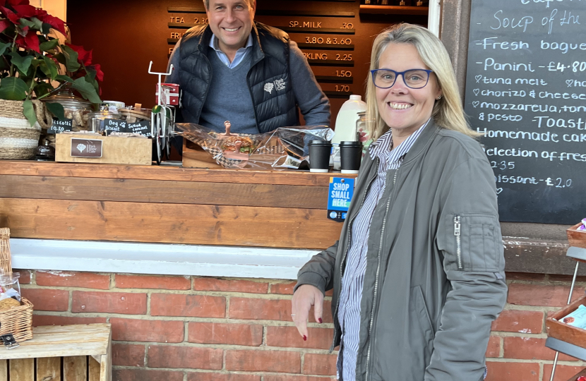 Emma visits Eric at Park View Cafe in Alexandra Park 